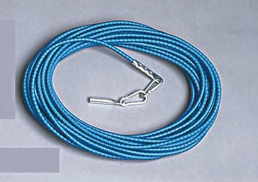 Elastic stretch rope, 10 mm dia., length: 20 m - Huck