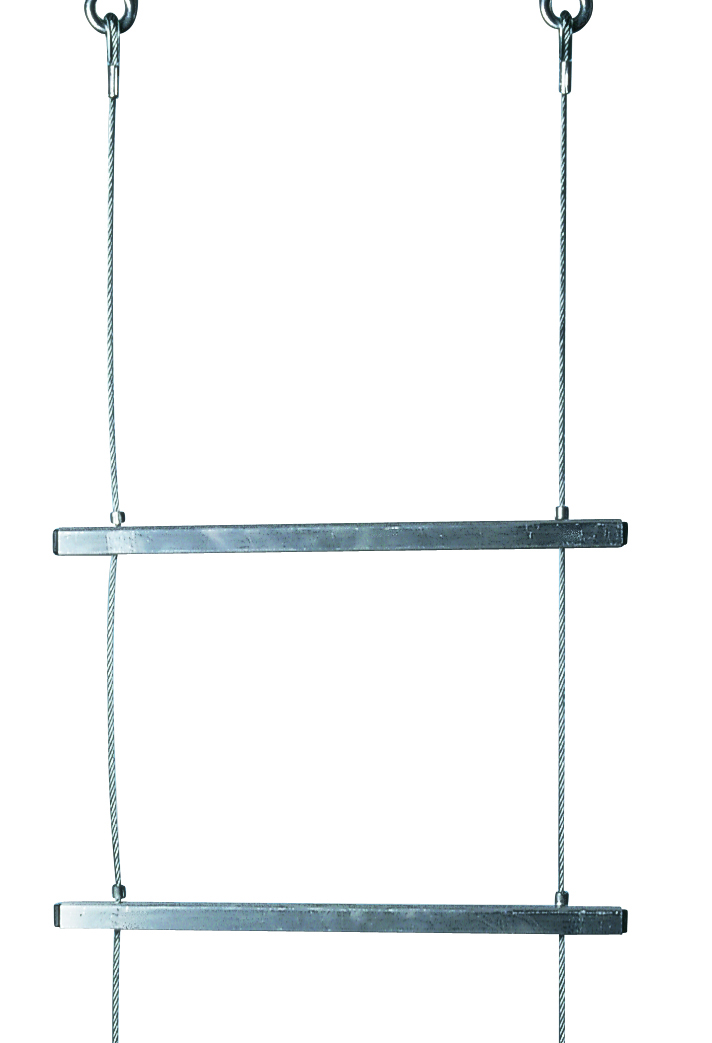 HUCK Wire rope ladder ø 5 mm without rung spacer - Huck